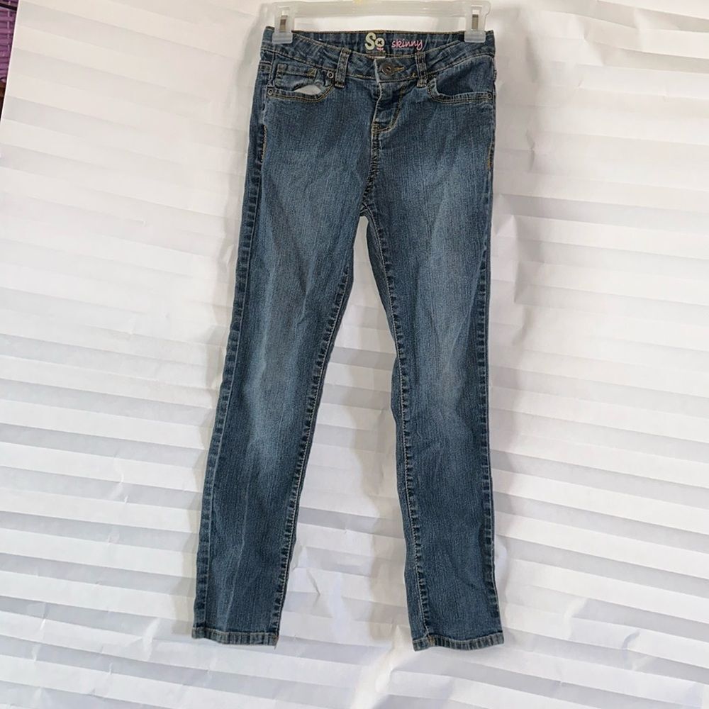 So Skinny Girls Size 12 Jeans – Blue Slim Fit Denim Skinny Pants